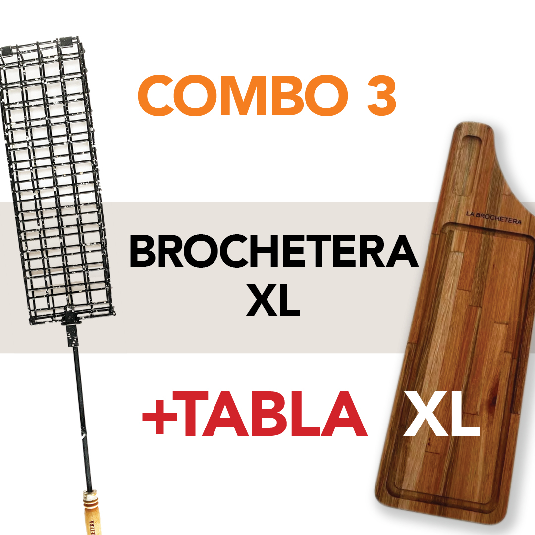 Combo Brochetera XL + Tabla XL